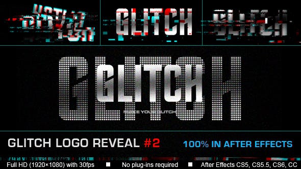 Glitch Logo reveal #2 - Download Videohive 17527988