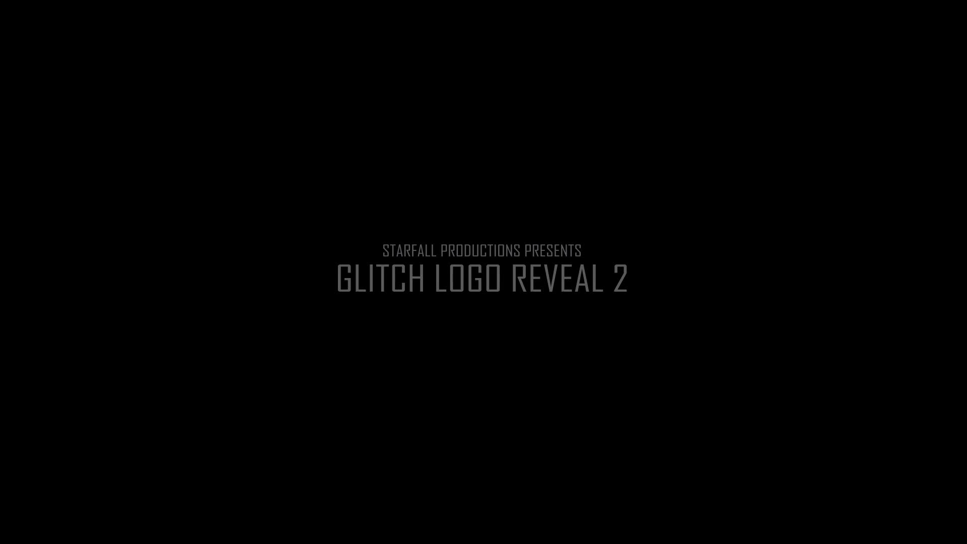 Glitch Logo Reveal 2 Videohive 27682483 After Effects Image 2