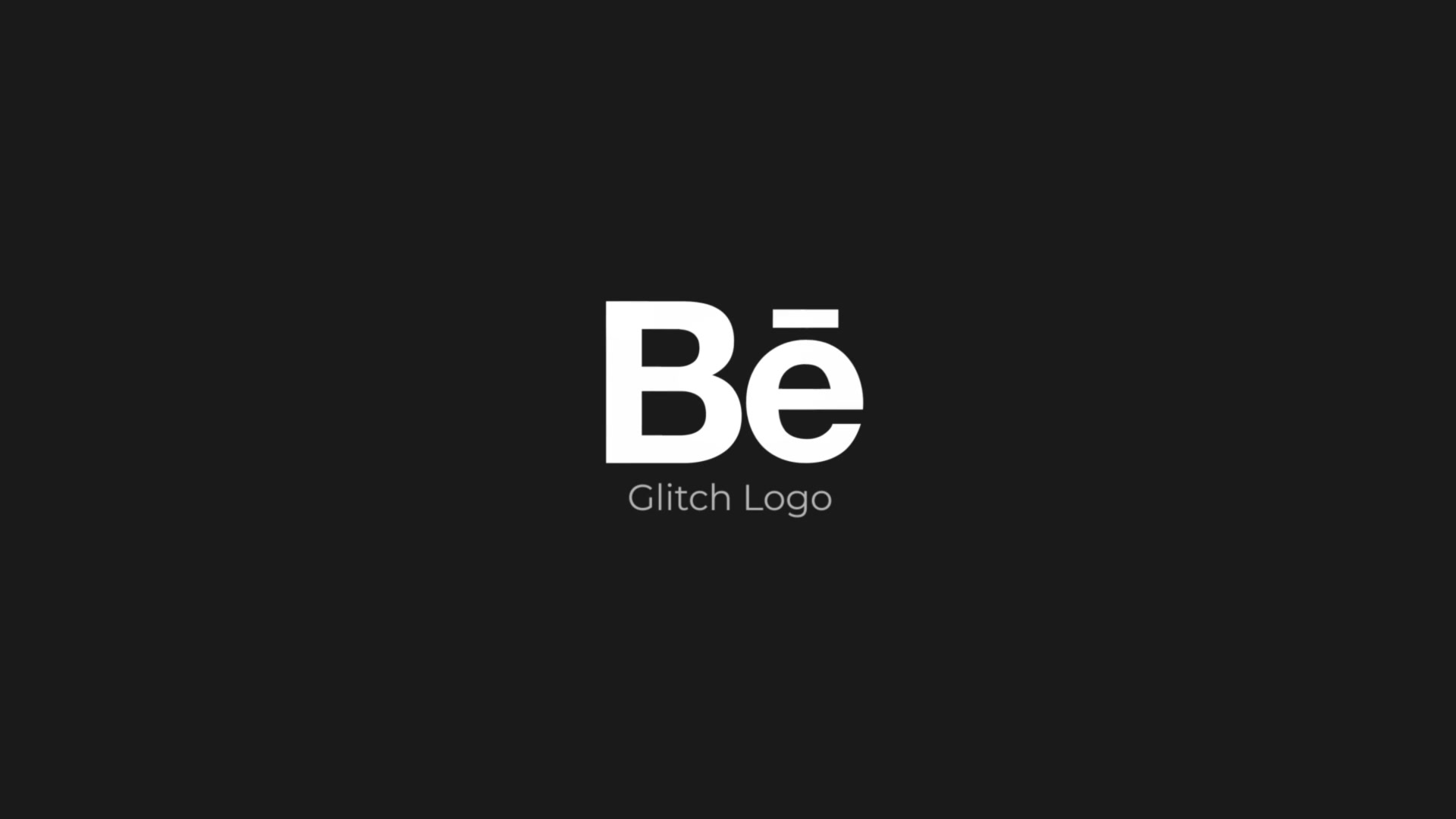 Glitch Logo Reveal Videohive 29607302 After Effects Image 10