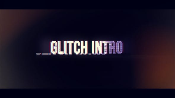 Glitch Logo Reveal - 32076373 Videohive Download