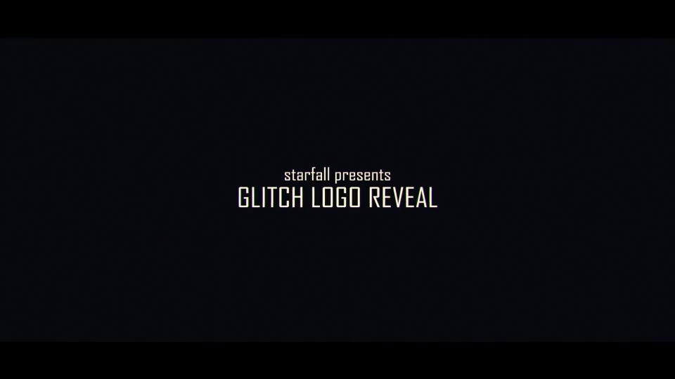 Glitch Logo Reveal - Download Videohive 19655446