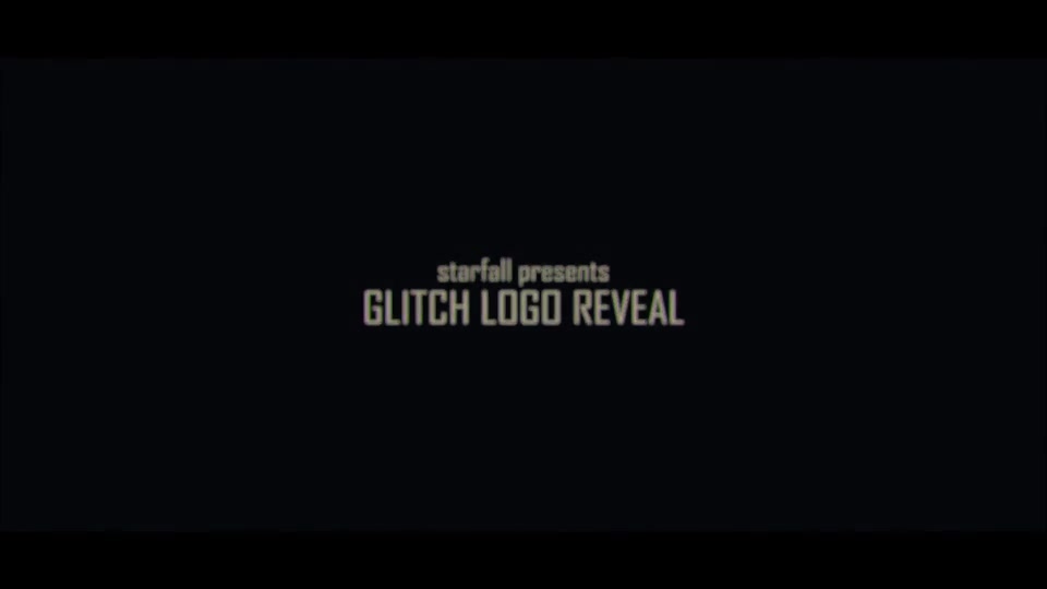 Glitch Logo Reveal - Download Videohive 19655446