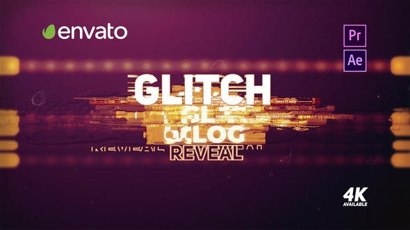 Glitch Logo Reveal Premiere Pro - Videohive 23334229 Download