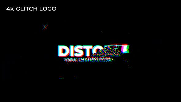 Glitch Logo - Videohive Download 23841698