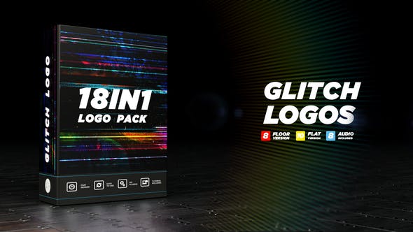 Glitch Logos - 36396986 Videohive Download
