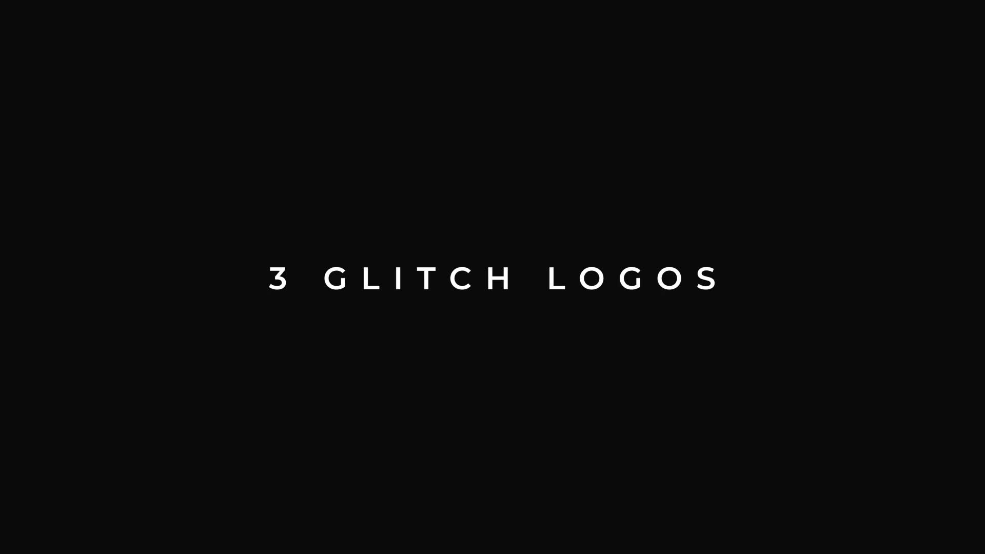 Glitch Logos For Premiere Pro | 3 in 1 Videohive 35551036 Premiere Pro Image 1