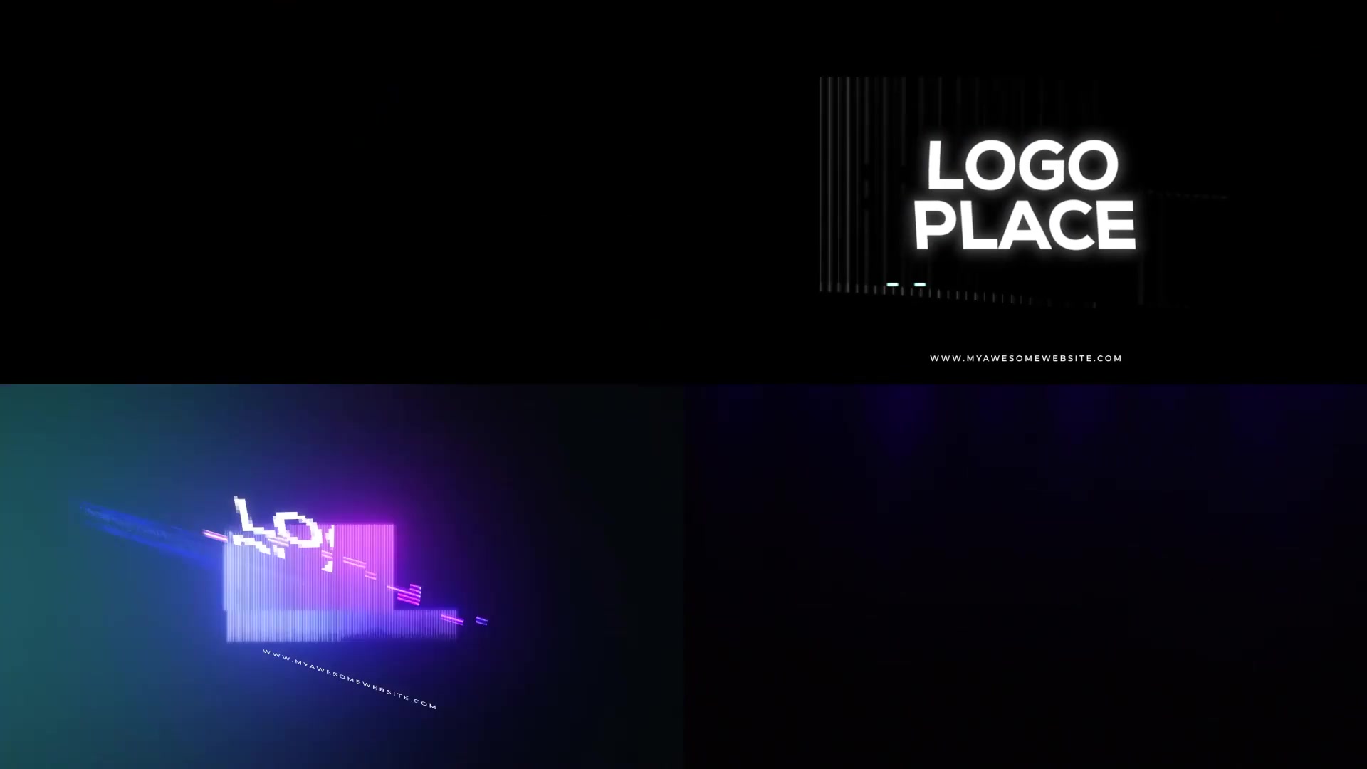 Glitch Logos Intro Pack Videohive 36261282 Apple Motion Image 3