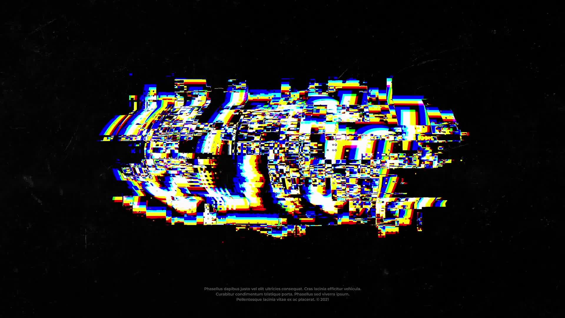 Glitch Logotype Videohive 29377119 After Effects Image 1