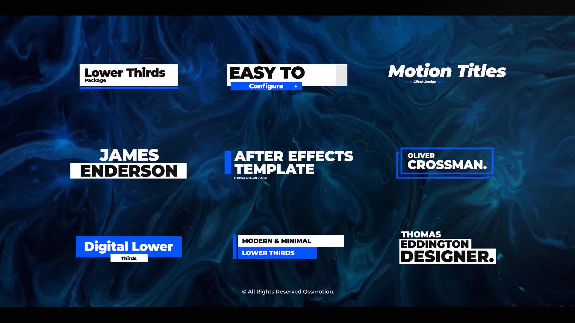 lower third after effects template free download