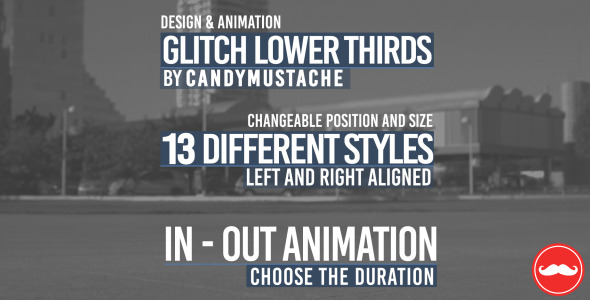 Glitch Lower Thirds - Download Videohive 11242831