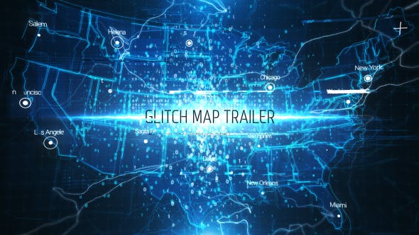 Glitch Map Trailer - Videohive Download 17765733