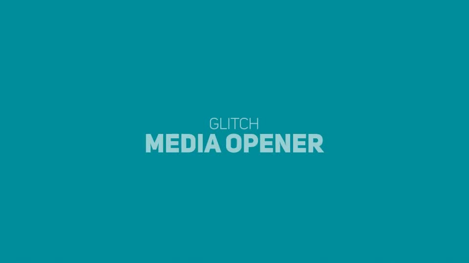 Glitch Media Opener Videohive 19878147 After Effects Image 1