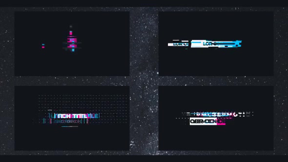 Glitch Minimal Titles Videohive 21727190 After Effects Image 4