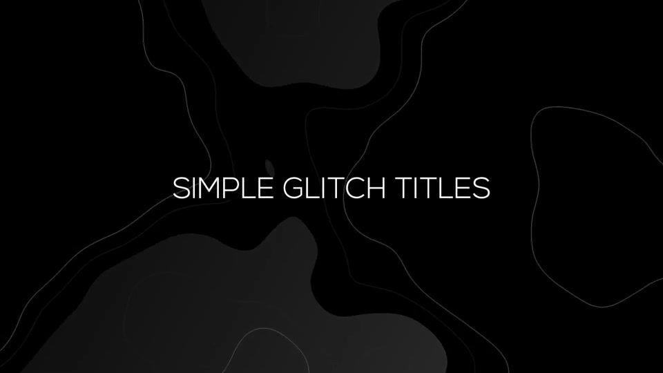 Glitch Minimal Titles - Download Videohive 22120378