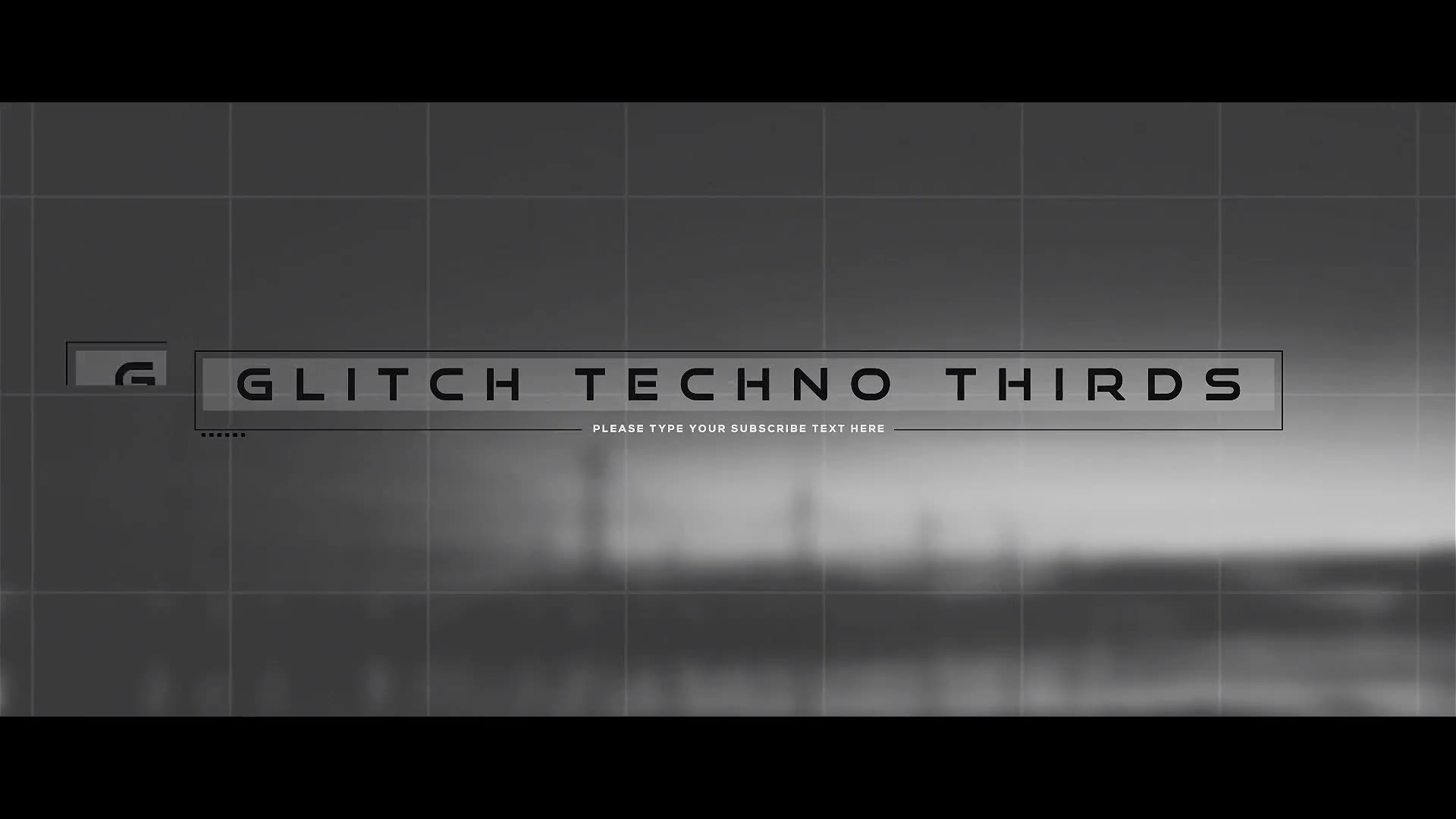 Glitch Modern Lower Thirds - Download Videohive 20952949