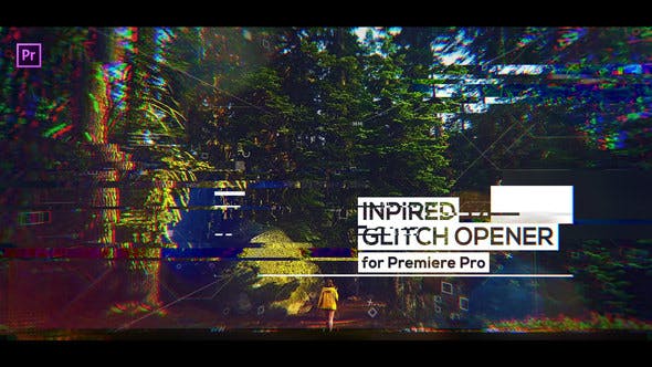 Glitch Modern Opener for Premiere Pro - Download 23388336 Videohive