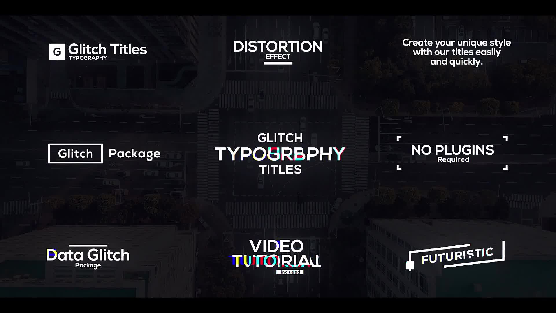Glitch Modern Titles & Lower Thirds Videohive 28914948 After Effects Image 1