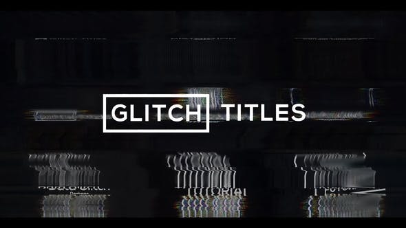 Glitch Modern Titles & Lower Thirds - Download Videohive 28914948