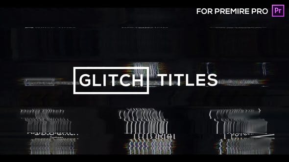 Glitch Modern Titles & Lower Thirds for Premiere Pro - Videohive Download 28914963
