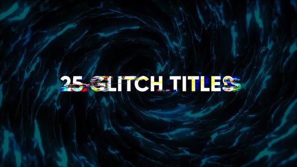 Glitch Modern Titles - Videohive 24512945 Download