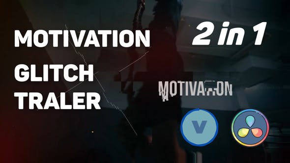Glitch Motivation Trailer - Download Videohive 36909604