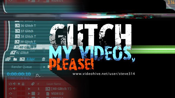 Glitch My Videos Please! - Download 12025423 Videohive