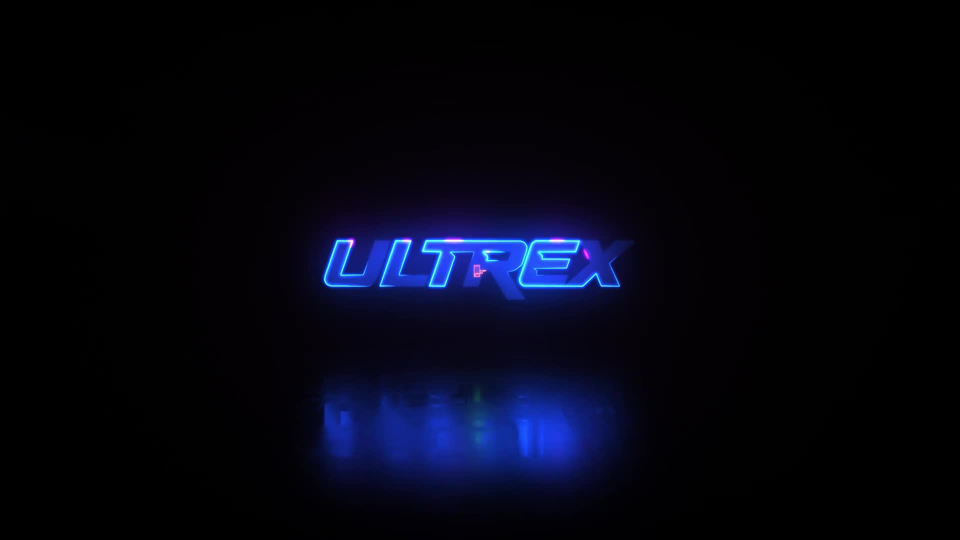 Glitch Neon Logo Intro Videohive 37973665 After Effects Image 1