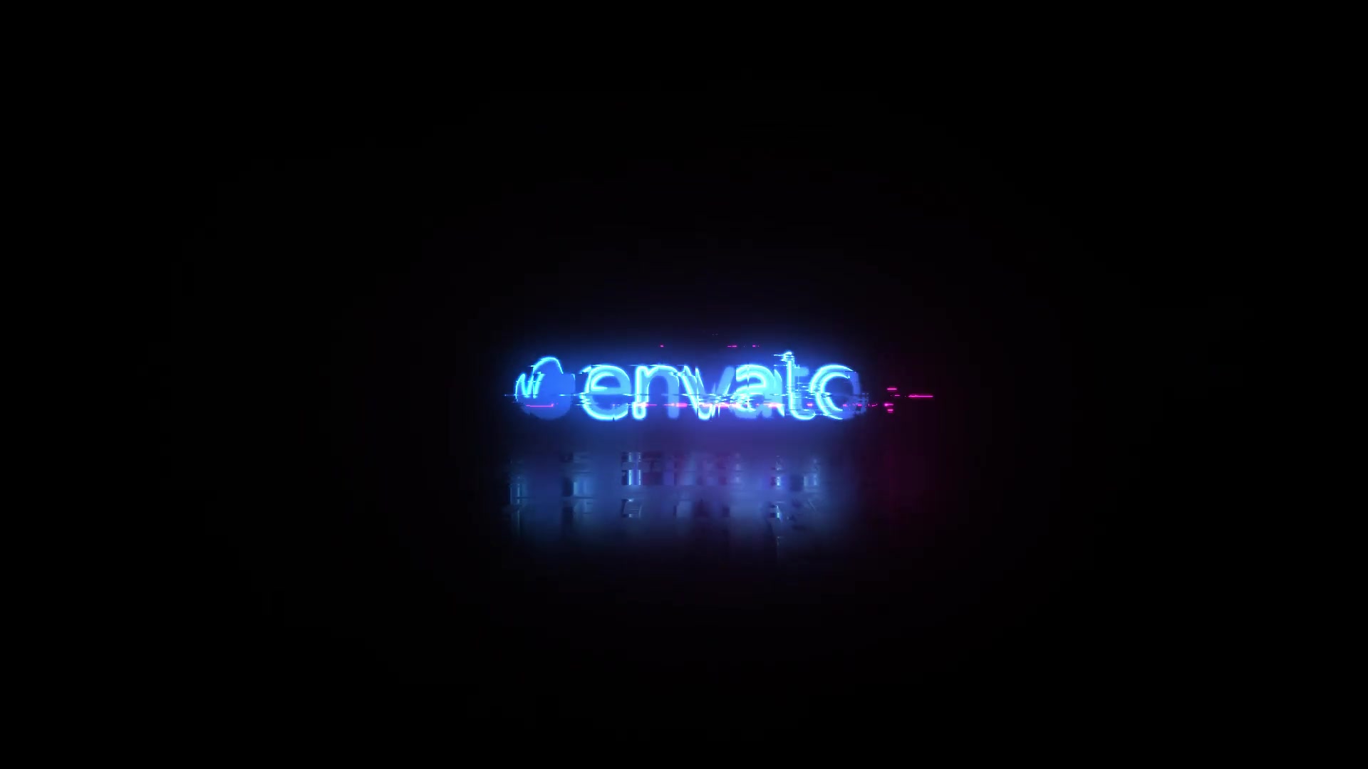 Glitch Neon Logo Intro Videohive 37973665 After Effects Image 7
