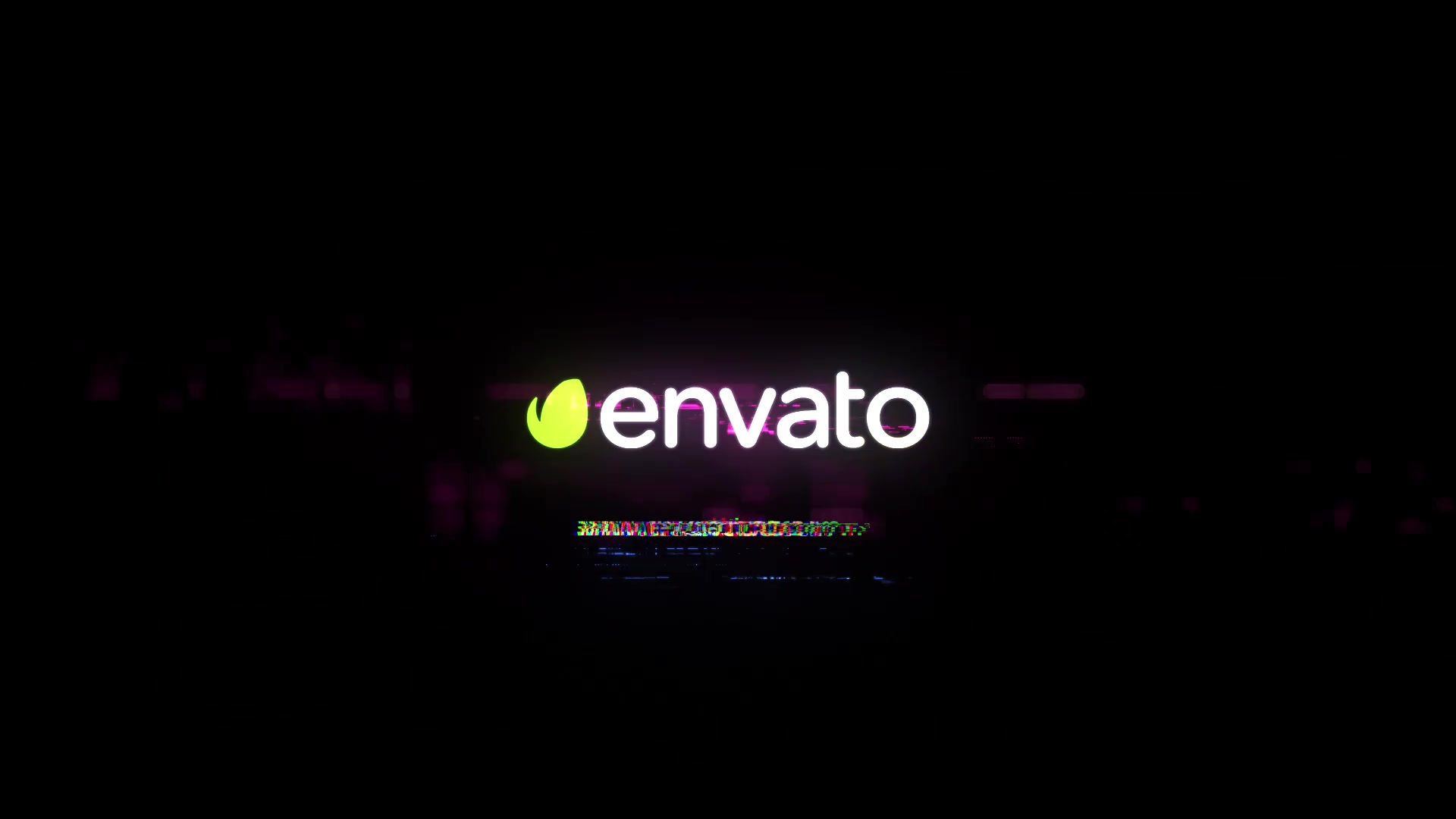 Glitch Neon Logo Intro Videohive 37973665 After Effects Image 8
