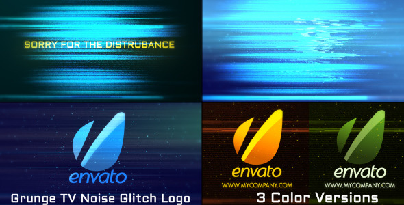 Glitch Noise Logo - Download Videohive 5331781