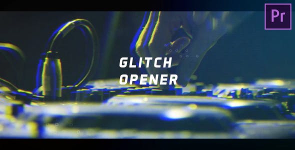 Glitch Opener - Download 21536661 Videohive