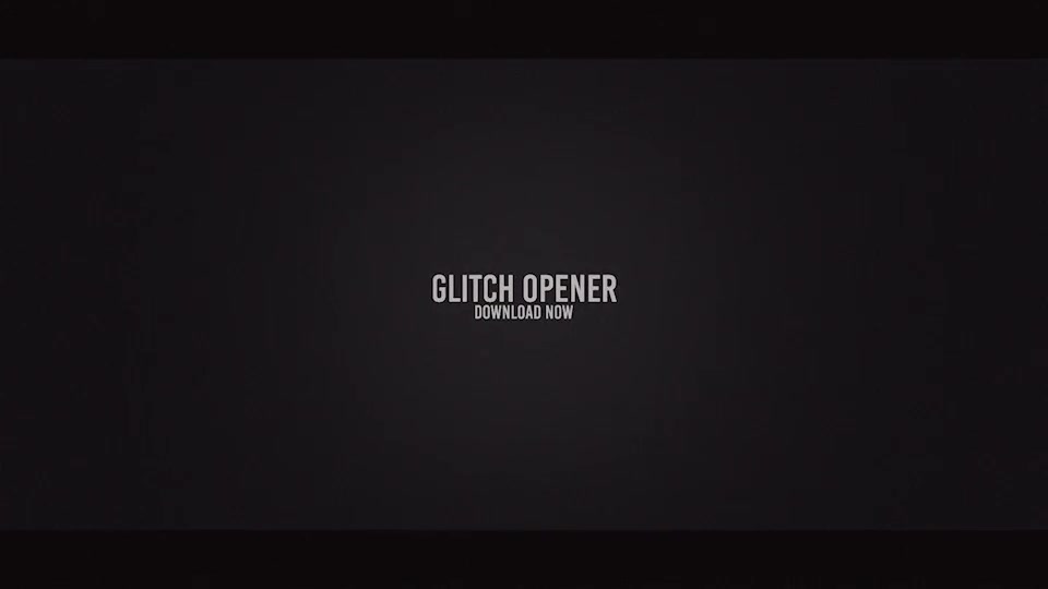 Glitch Opener - Download Videohive 12874511