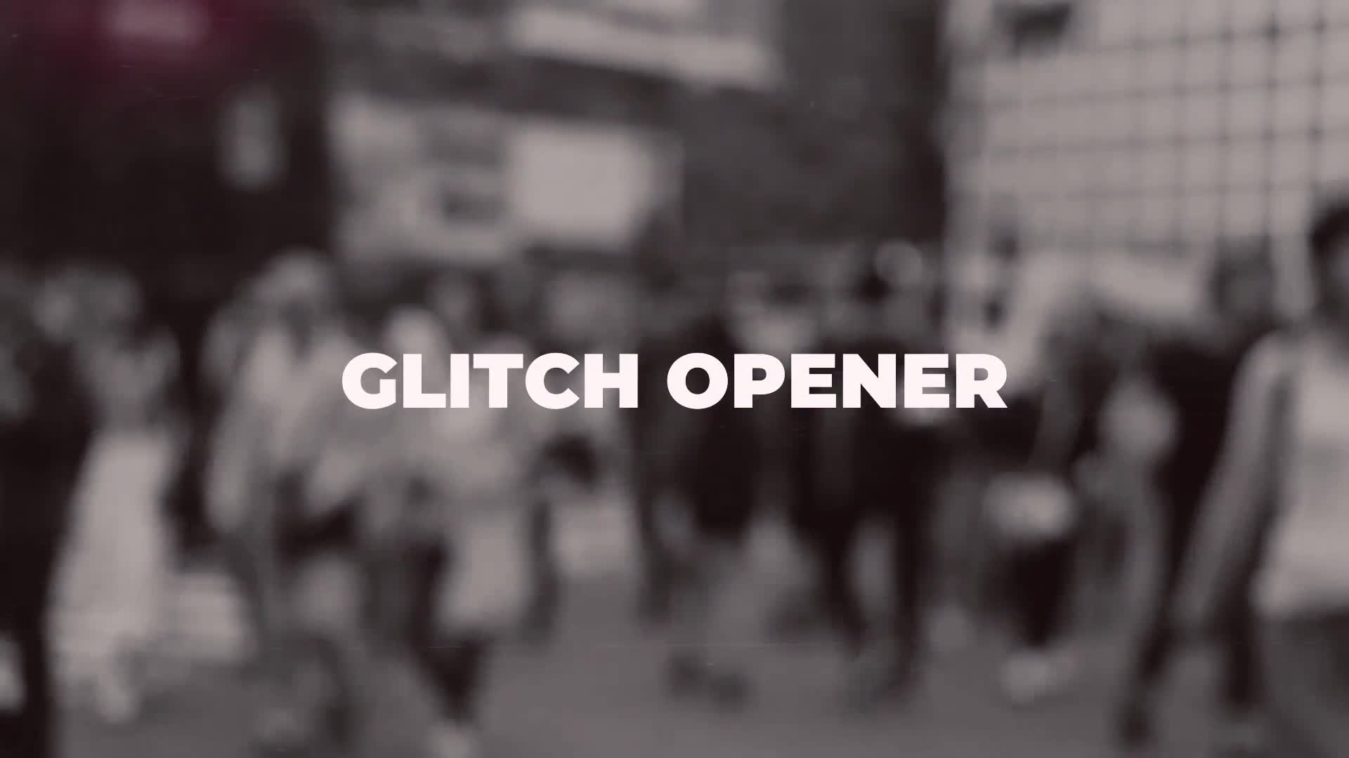 Glitch Opener For DaVinci Resolve Videohive 34303105 DaVinci Resolve Image 1