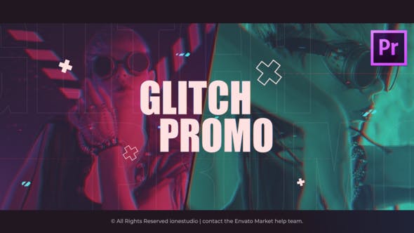 Glitch Opener for Premiere Pro - 37378260 Download Videohive