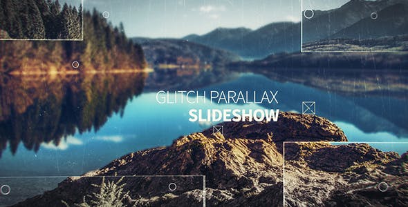 Glitch Parallax Slideshow - Videohive Download 14120104