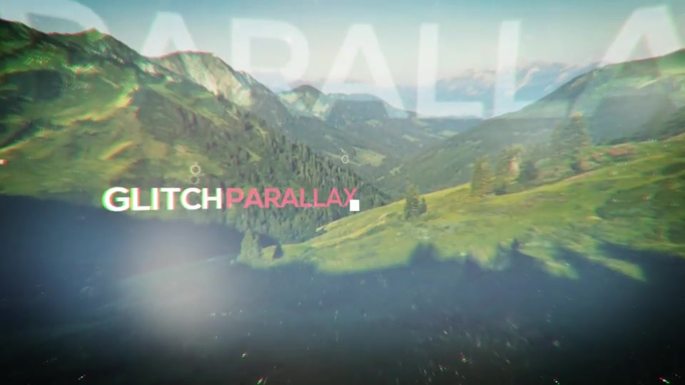 Glitch Parallax Video Opener - Download Videohive 16773340