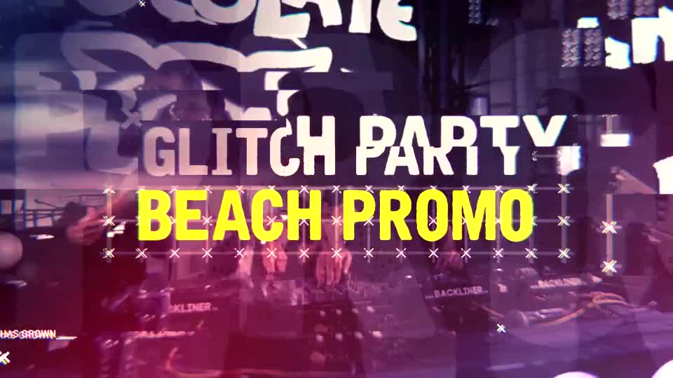 Glitch Party Promo Videohive 15619052 After Effects Image 1