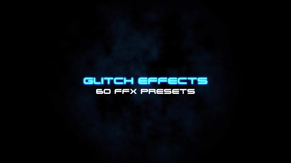 Glitch Presets for Text and Video - Download Videohive 7605934
