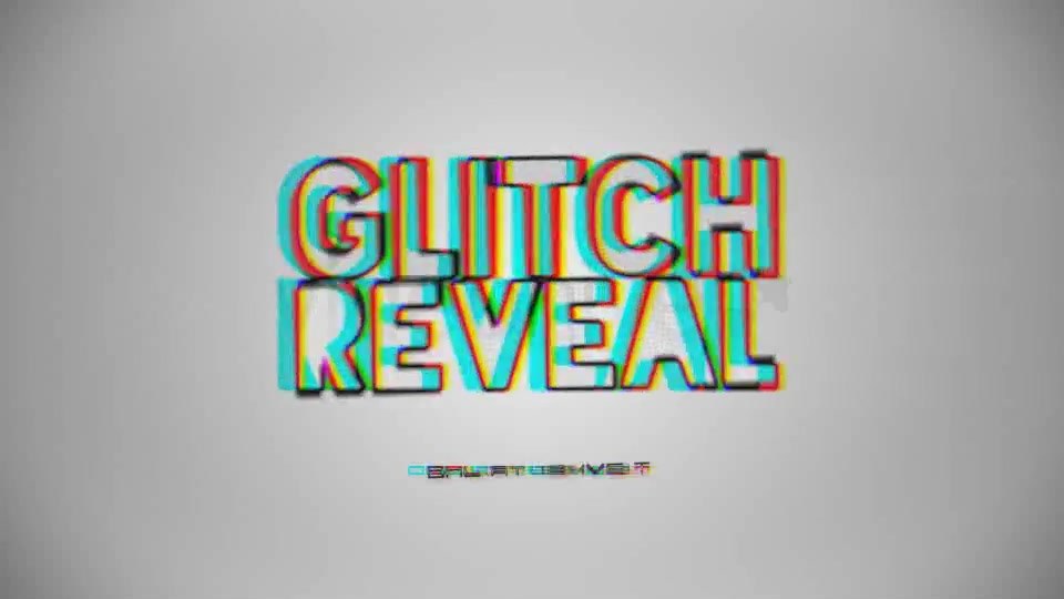 Glitch Reveal - Download Videohive 3536292