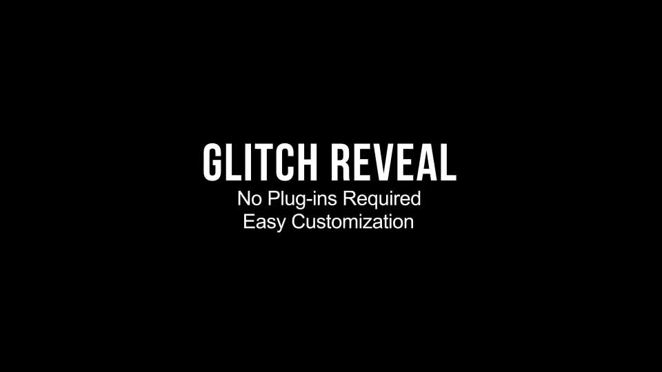 Glitch Reveal - Download Videohive 8076659