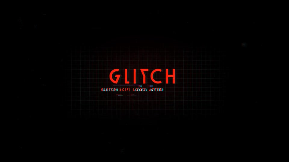 Glitch Scifi Logo Reveal Videohive 20825036 After Effects Image 10