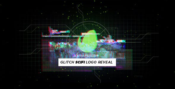 Glitch Scifi Logo Reveal - Download 20825036 Videohive