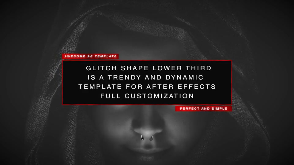 Glitch Shape Lower Third Videohive 20332790 After Effects Image 8