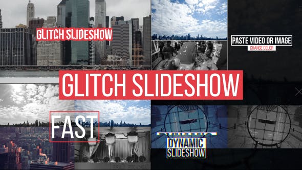 Glitch Slideshow - 15275895 Videohive Download