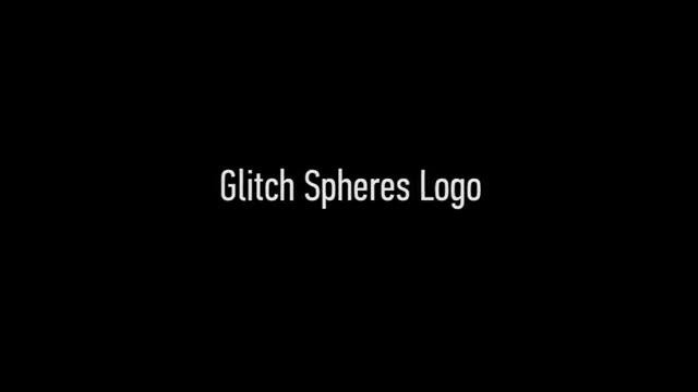 Glitch Spheres Logo - Download Videohive 7199093