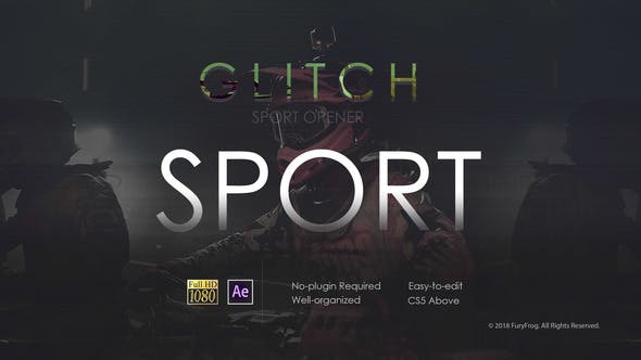 Glitch Sport Opener - Videohive Download 21802334