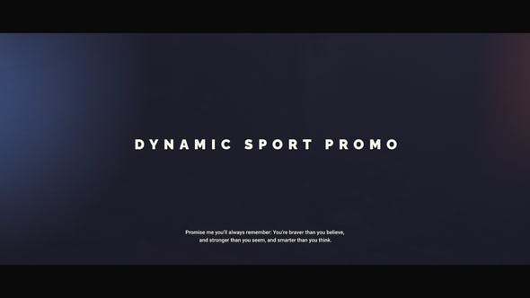 Glitch Sport Promo - 38203100 Videohive Download