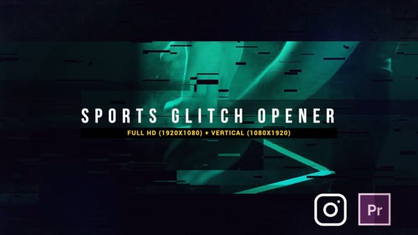 Glitch Sports Opener - Download Videohive 35825086