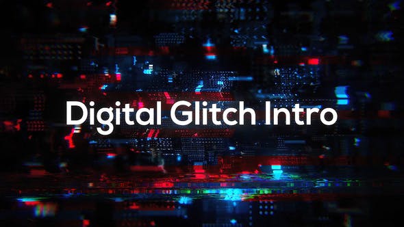 Glitch Technology Intro - Videohive Download 33282479