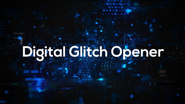 Glitch Technology Opener - 33268818 Videohive Download